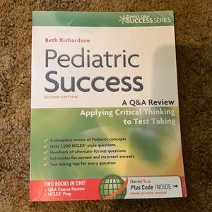 Pediatric success Nursing Q&A review book